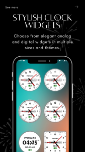اسکرین شات 7 برنامه Clock Live Wallpaper
