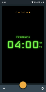 اسکرین شات 6 برنامه Digital Clock