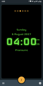 اسکرین شات 3 برنامه Digital Clock