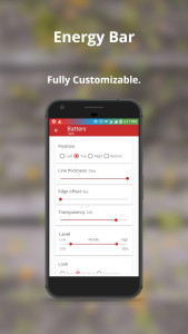 اسکرین شات 5 برنامه Energy Bar - Battery Indicator