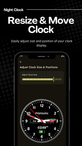اسکرین شات 7 برنامه Night Clock