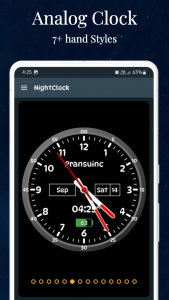 اسکرین شات برنامه Night Clock 5