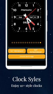اسکرین شات 6 برنامه Night Clock