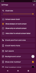 اسکرین شات 3 برنامه SwissClocks Live wallpaper