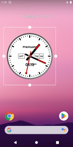 اسکرین شات 2 برنامه SwissClocks Live wallpaper