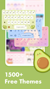 اسکرین شات 2 برنامه Emoji Keyboard