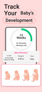 اسکرین شات 4 برنامه Pregnancy Calculator, Calendar