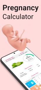 اسکرین شات برنامه Pregnancy Calculator, Calendar 1