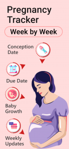 اسکرین شات برنامه Pregnancy Calculator, Calendar 2