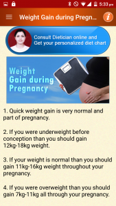 اسکرین شات برنامه Pregnancy Tips Diet Nutrition 6
