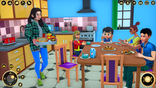 اسکرین شات 2 بازی Mom Simulator Family Games 3D
