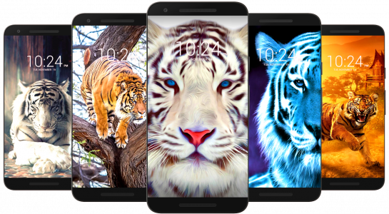 اسکرین شات برنامه Tiger Wallpaper HD & 4K 8