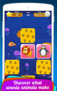 اسکرین شات 3 بازی Matching Animals Game for Kids