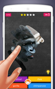 اسکرین شات 4 بازی Scratch Game: Animals Quiz