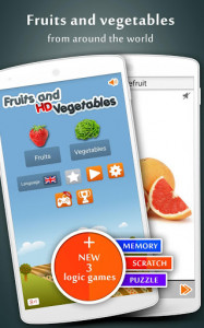 اسکرین شات برنامه Fruits and Vegetables 1