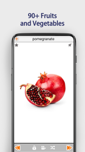 اسکرین شات 1 برنامه Fruits and Vegetables