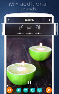 اسکرین شات برنامه Relaxing Candles: music, sleep 3