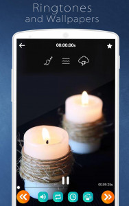 اسکرین شات برنامه Relaxing Candles: music, sleep 6