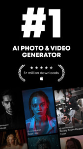 اسکرین شات 1 برنامه GIO: AI Headshot Generator