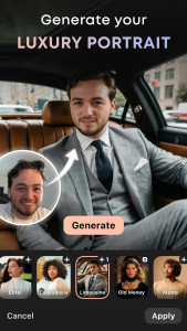 اسکرین شات 5 برنامه GIO: AI Headshot Generator