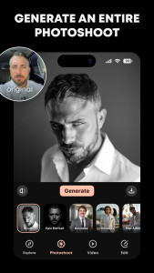 اسکرین شات 2 برنامه GIO: AI Headshot Generator