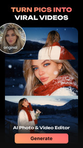 اسکرین شات 2 برنامه Hula - AI Video Generator