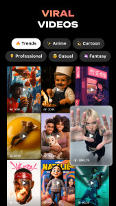 اسکرین شات 5 برنامه Hula - AI Video Generator