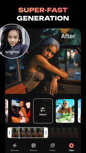 اسکرین شات 2 برنامه Hula - AI Video Generator