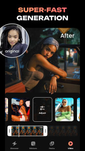 اسکرین شات 2 برنامه Hula - AI Video Generator