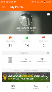 اسکرین شات برنامه LiveSoccer: soccer live scores in real-time 5