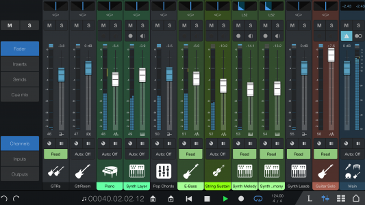اسکرین شات 1 برنامه Studio One Remote