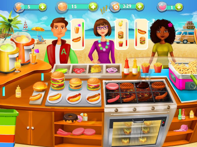 اسکرین شات بازی Cooking Island Cooking games 1