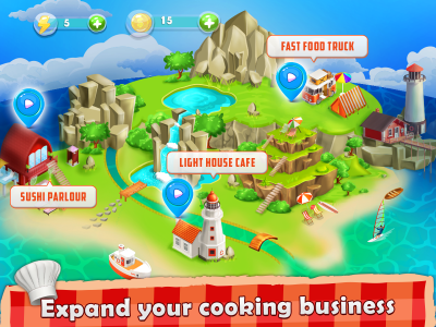 اسکرین شات بازی Cooking Island Cooking games 4