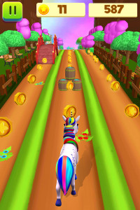 اسکرین شات بازی Unicorn Run Pony Running Games 6