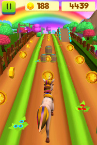 اسکرین شات بازی Unicorn Run Pony Running Games 3