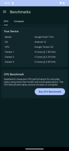 اسکرین شات برنامه Geekbench 6 1