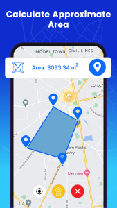 اسکرین شات 3 برنامه GPS Route Finder