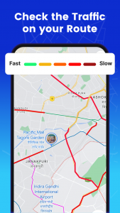 اسکرین شات برنامه GPS Route Finder 2