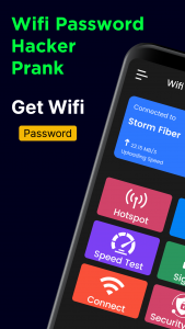 اسکرین شات برنامه WiFi Password Hacker Prank 1