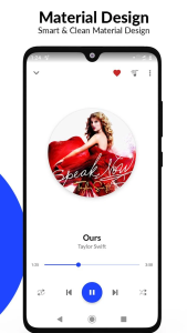 اسکرین شات 5 برنامه HQ Music Player - MP3 Player