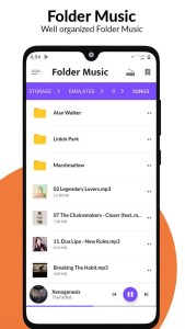 اسکرین شات 6 برنامه HQ Music Player - MP3 Player