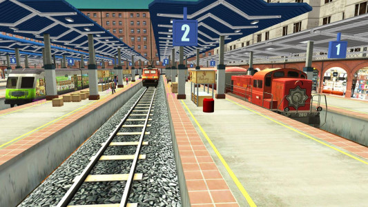 اسکرین شات بازی Indian Train Games : Train Sim 8