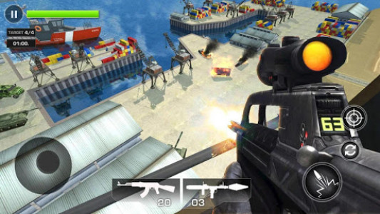اسکرین شات بازی FPS Air Critical Strike : war attack 2