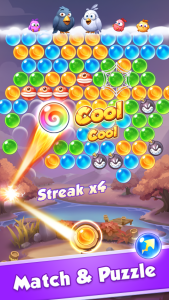 اسکرین شات 2 بازی Pop Bubbles Mania & Dress up