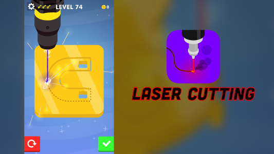 اسکرین شات بازی Laser Cutting - Precision Game 6