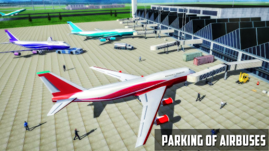 اسکرین شات بازی Real Airplane Flight Pilot Simulator 3D 3