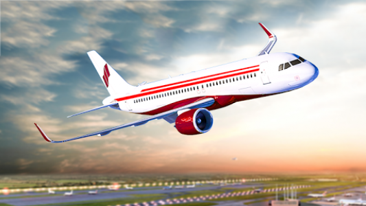 اسکرین شات بازی Real Airplane Flight Pilot Simulator 3D 6