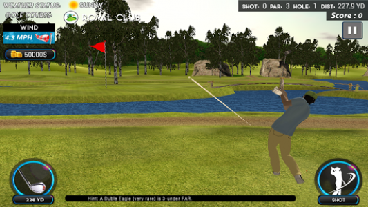 اسکرین شات بازی Top Real Star Golf Master 3D 2