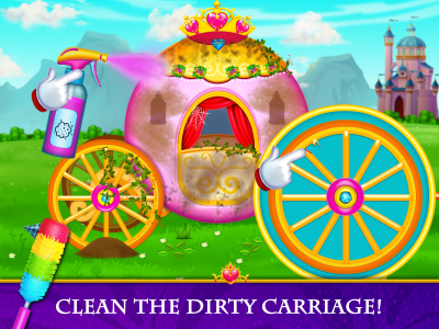 اسکرین شات بازی Princess House Cleaning Game 4