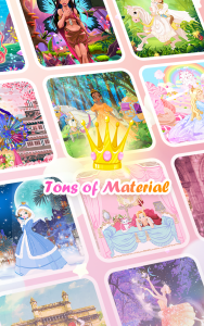 اسکرین شات 7 بازی Princess Color by Number Game